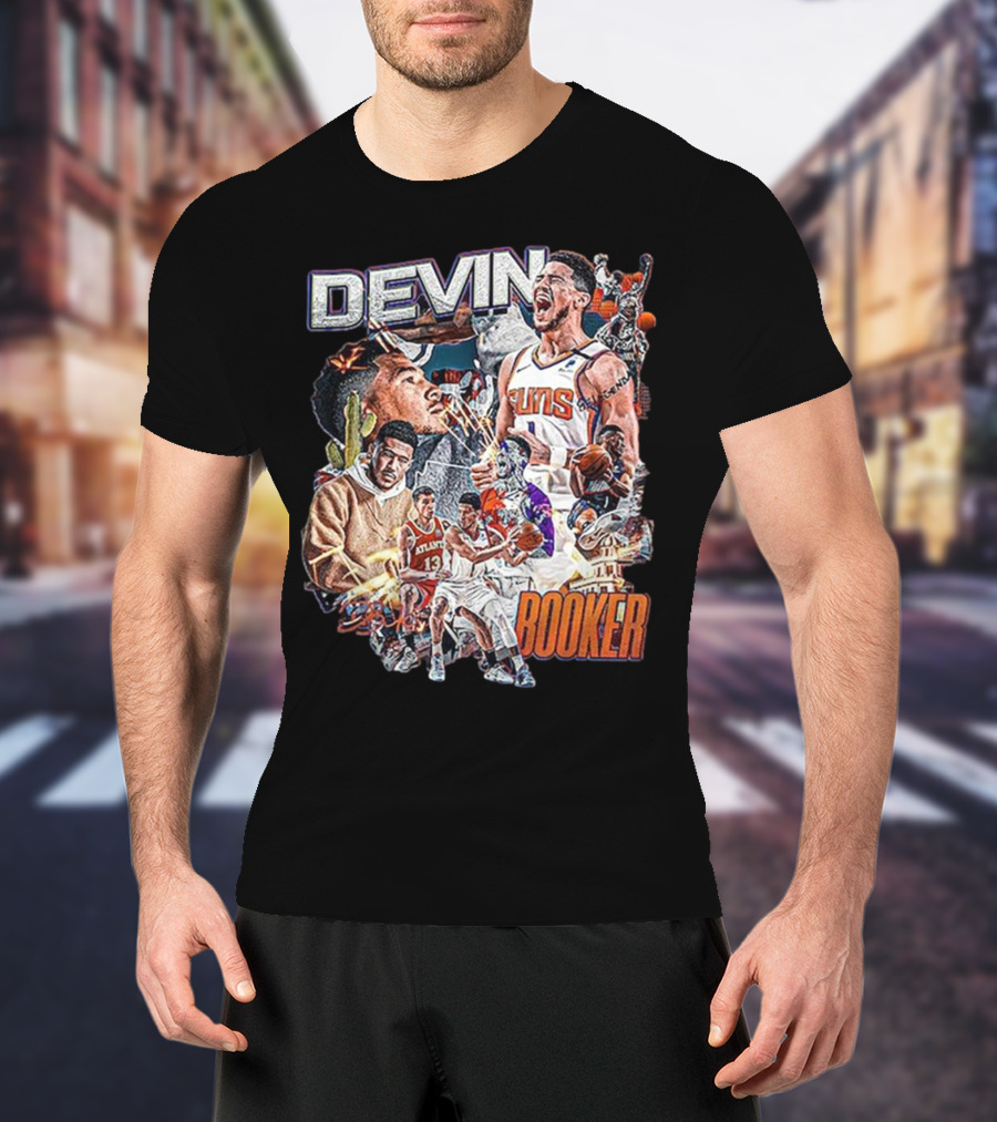 Devin Booker Suns Basketball Highlights And Moments T-Shirt