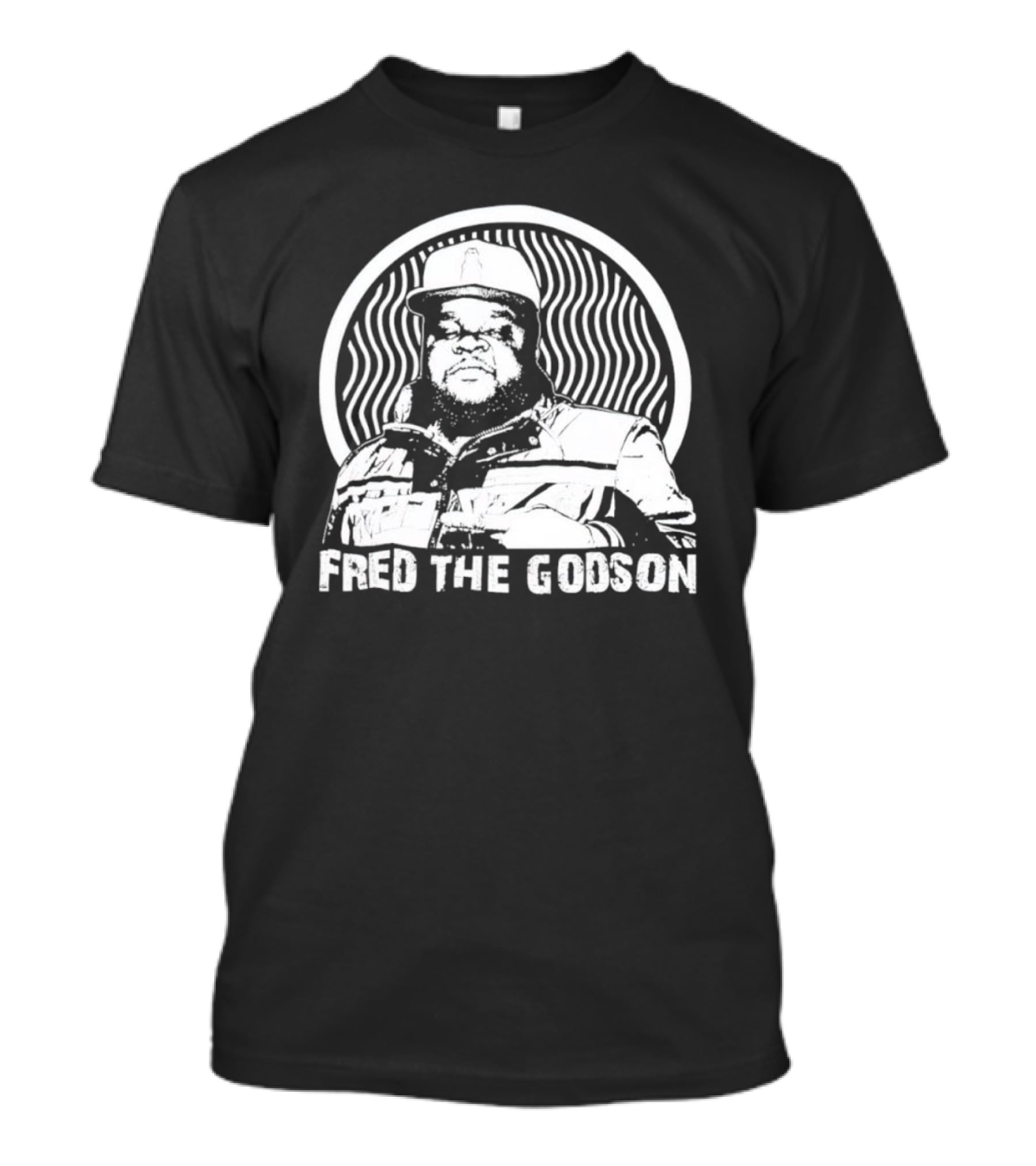 Fred The Godson Portrait With Hat And Jacket In T-Shirt