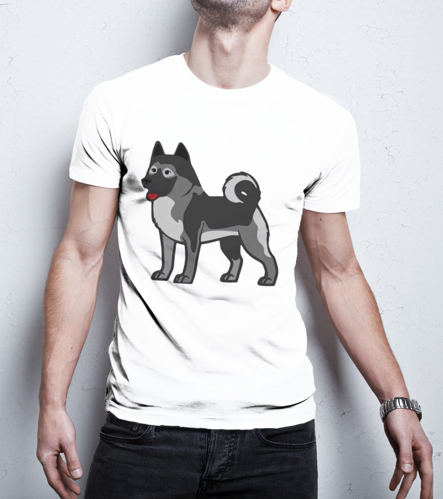 General Freya Organa The Norwegian Elkhound Puppy Dog T-Shirt
