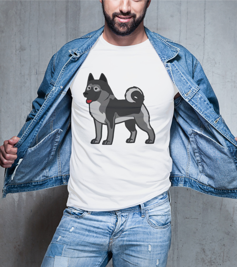 General Freya Organa The Norwegian Elkhound Puppy Dog T-Shirt