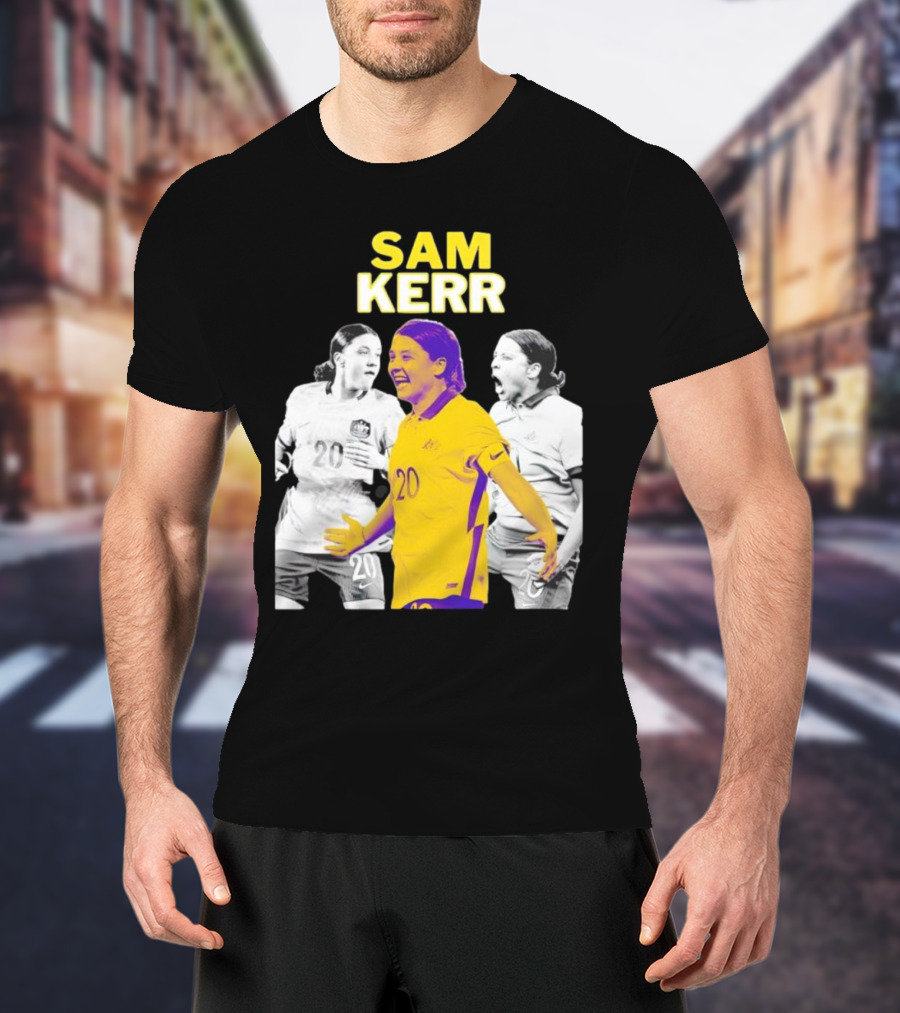 Sam Kerr Matildas Australia Soccer Star T-Shirt