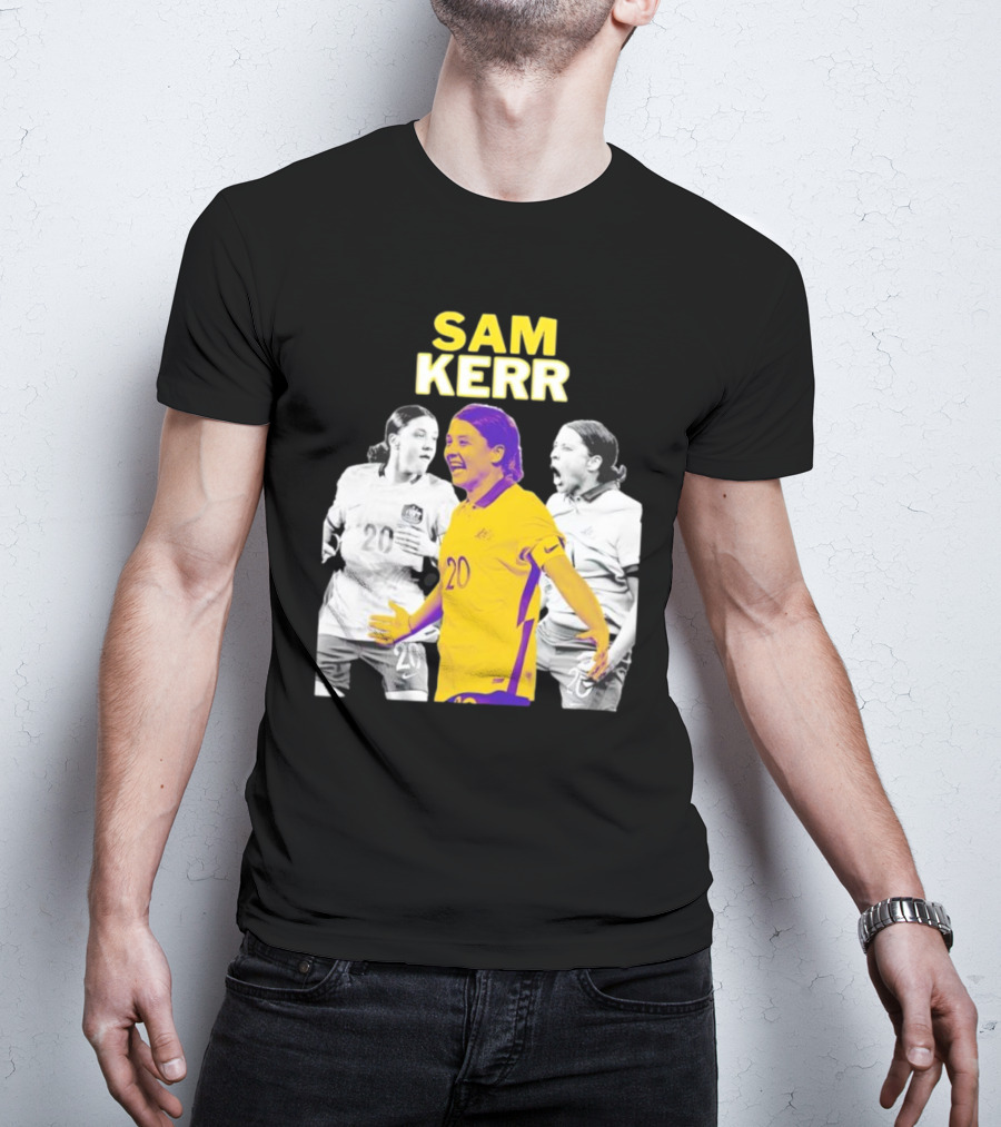 Sam Kerr Matildas Australia Soccer Star T-Shirt