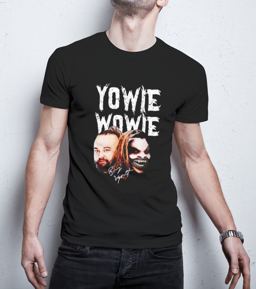 Windham Rotunda Bray Wyatt Yowie Wowie Signature Fiend Face T-Shirt