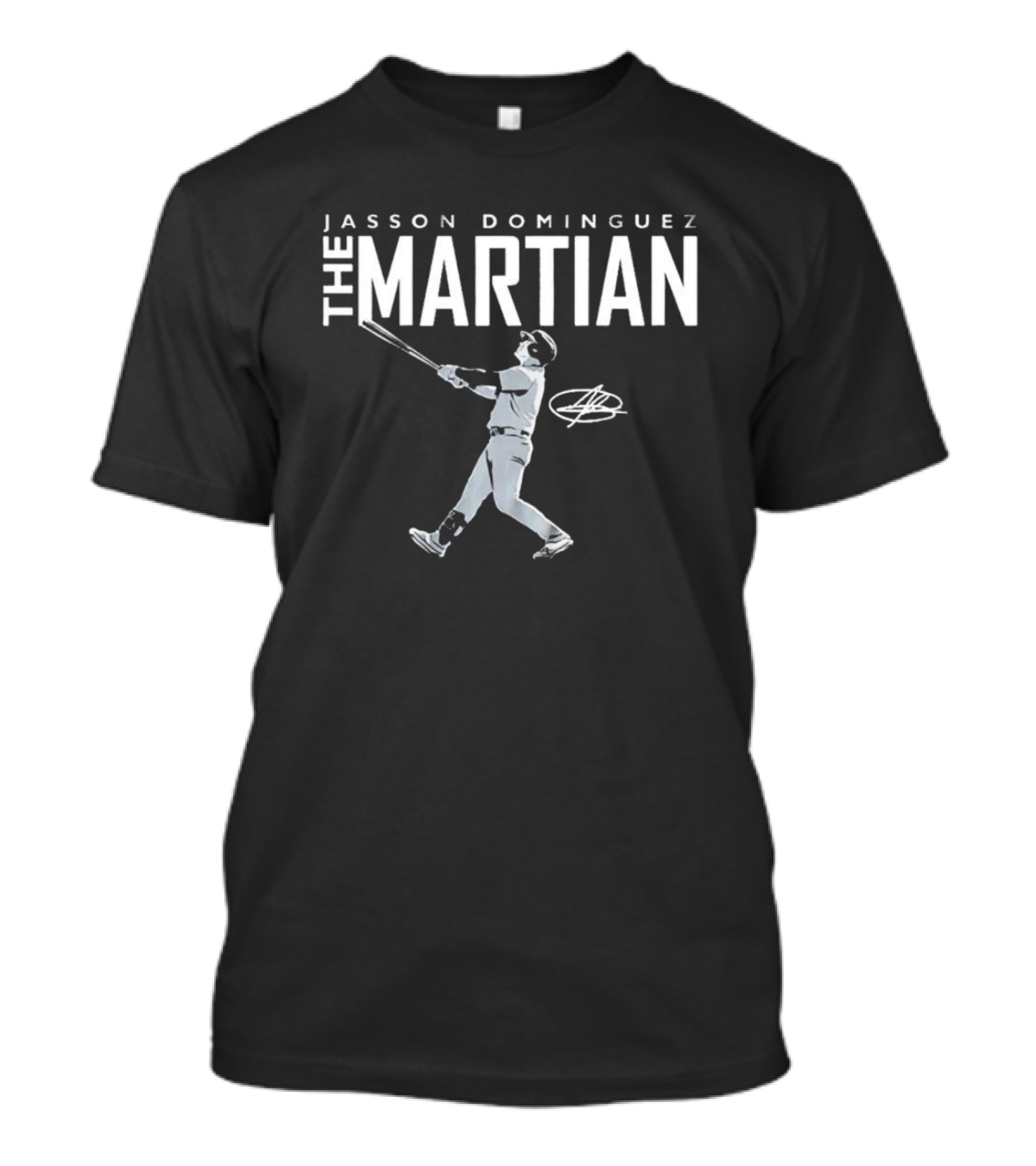 Jasson Dominguez The Martian Baseball Signature T-Shirt