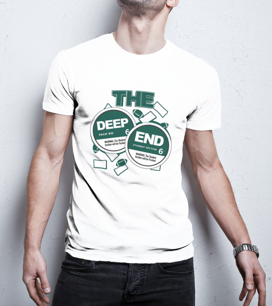 The Deep End Pack 'Em Student Section Football T-Shirt