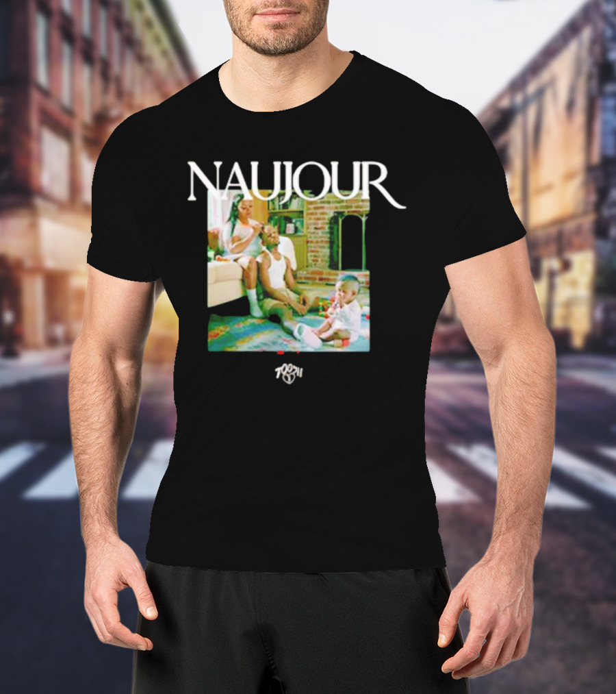 Naujour Dreams Are Born Belief Is Built Family Sitting Together T-Shirt