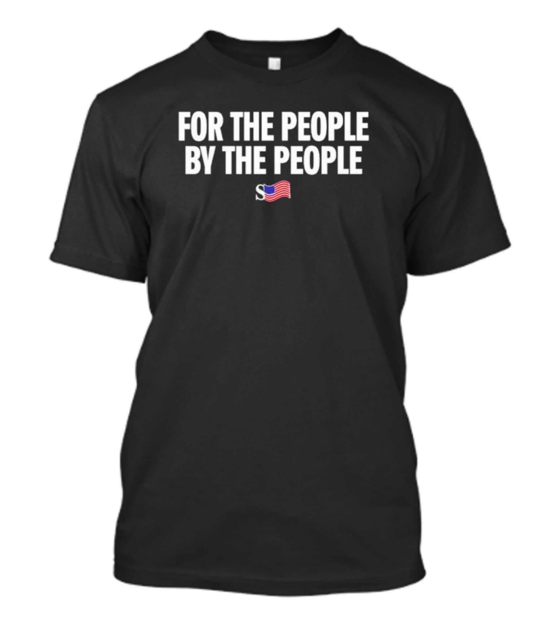 Sean Strickland For The People By The People S American Flag T-Shirt