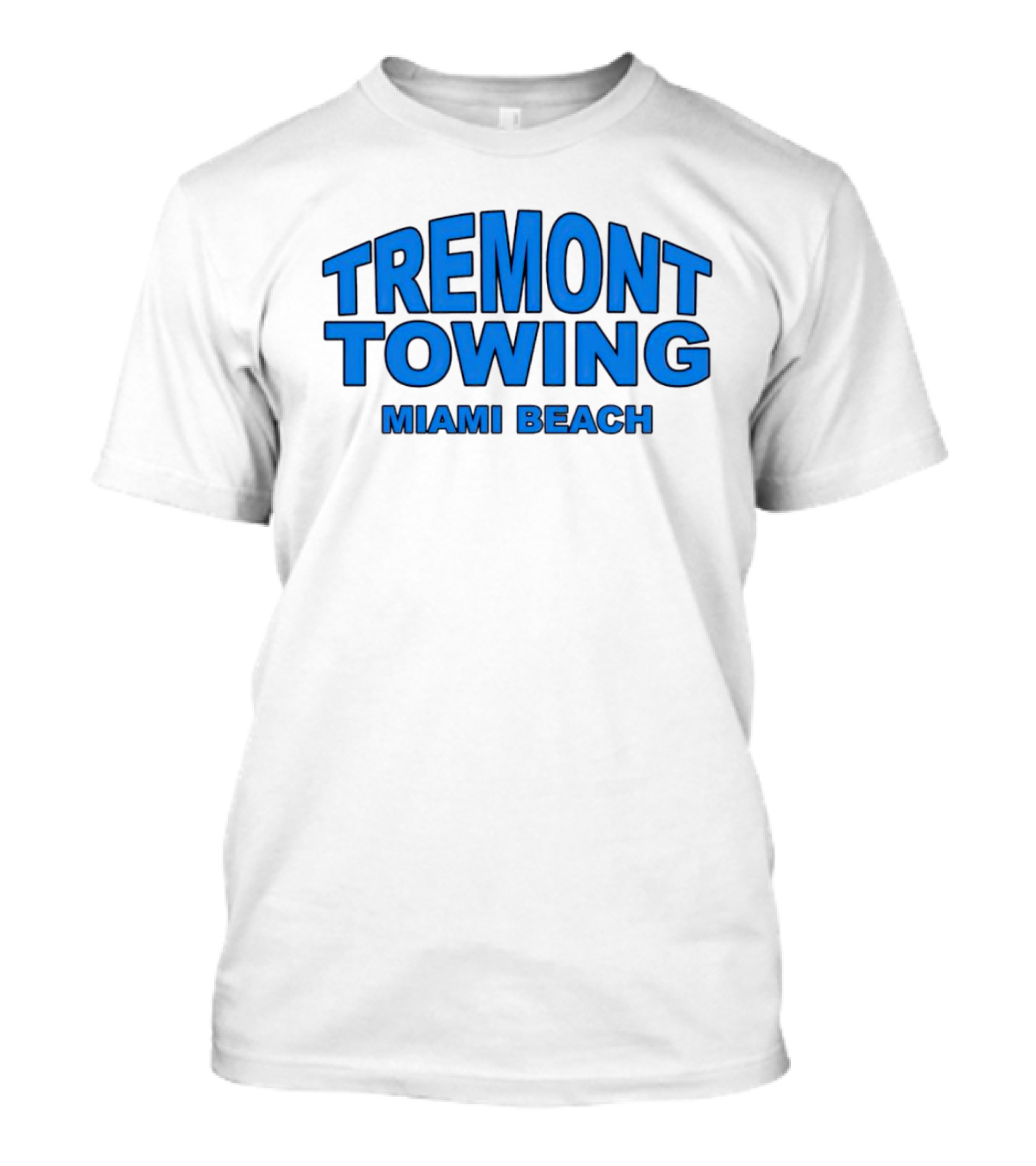 Tremont Towing Miami Beach Blue T-Shirt