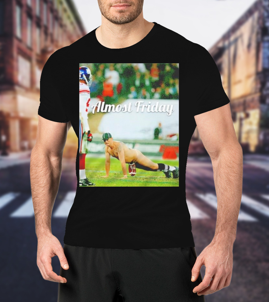 Almost Friday Football Moment On The Field T-Shirt