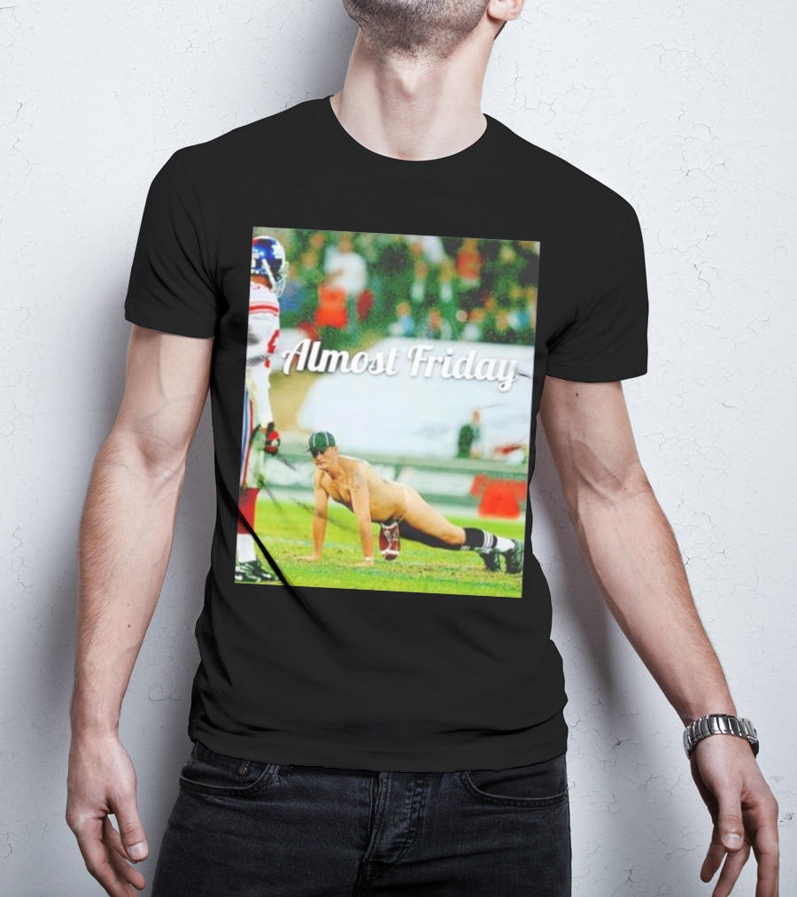 Almost Friday Football Moment On The Field T-Shirt