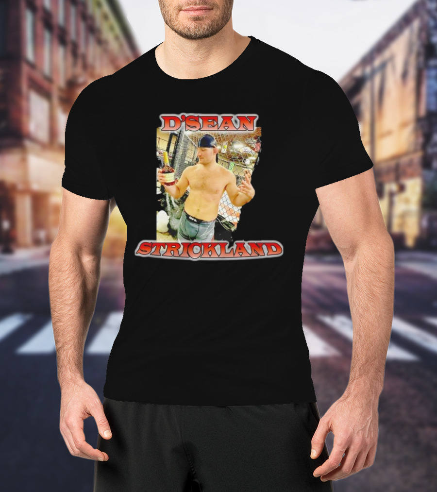 D'Sean Strickland UFC Gym Training Session T-Shirt