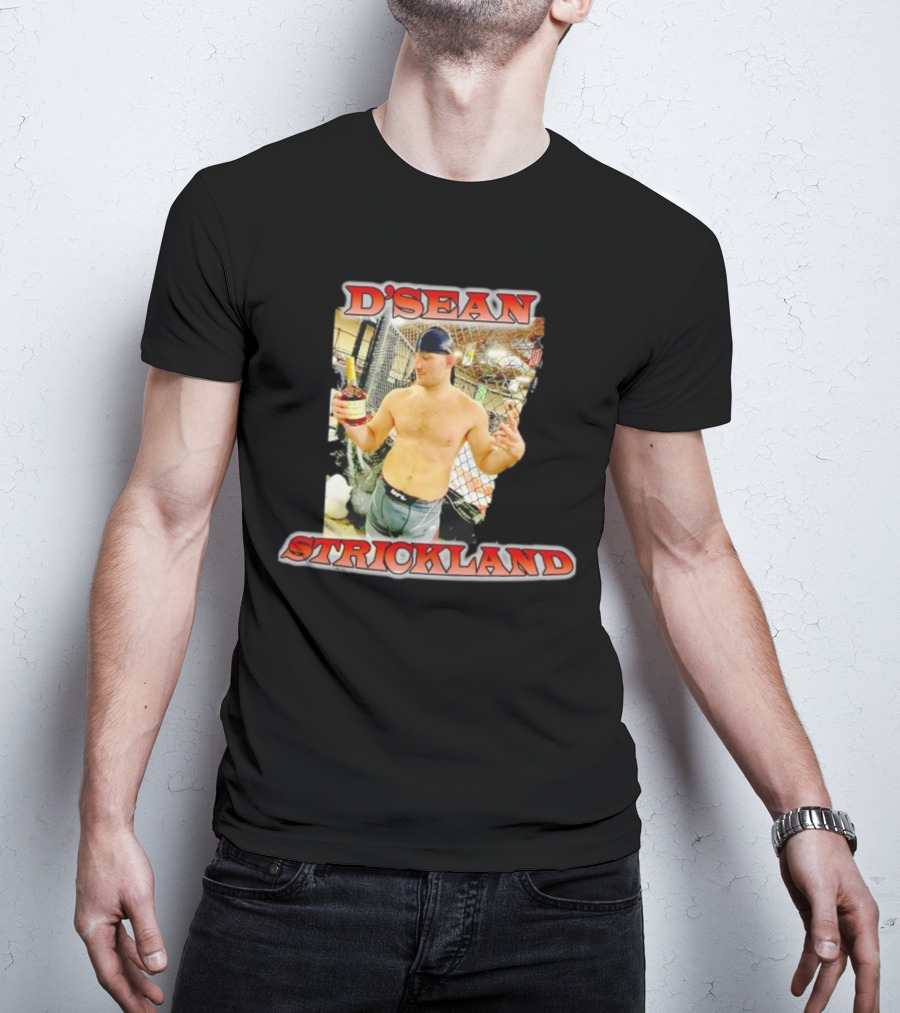 D'Sean Strickland UFC Gym Training Session T-Shirt