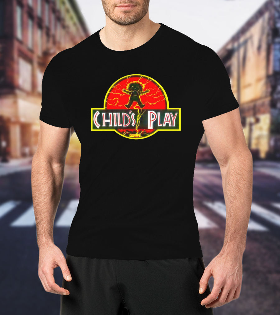 Child's Play Jurassic Electric Doll Crossover T-Shirt