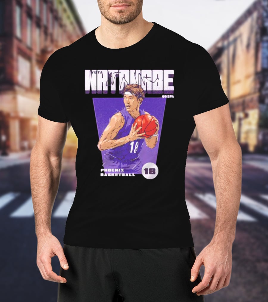 Yuta Watanabe NBPA Phoenix Basketball 18 T-Shirt