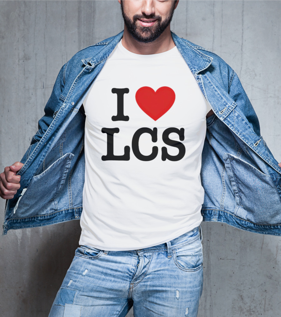 I Heart LCS Red Love Emblem T-Shirt