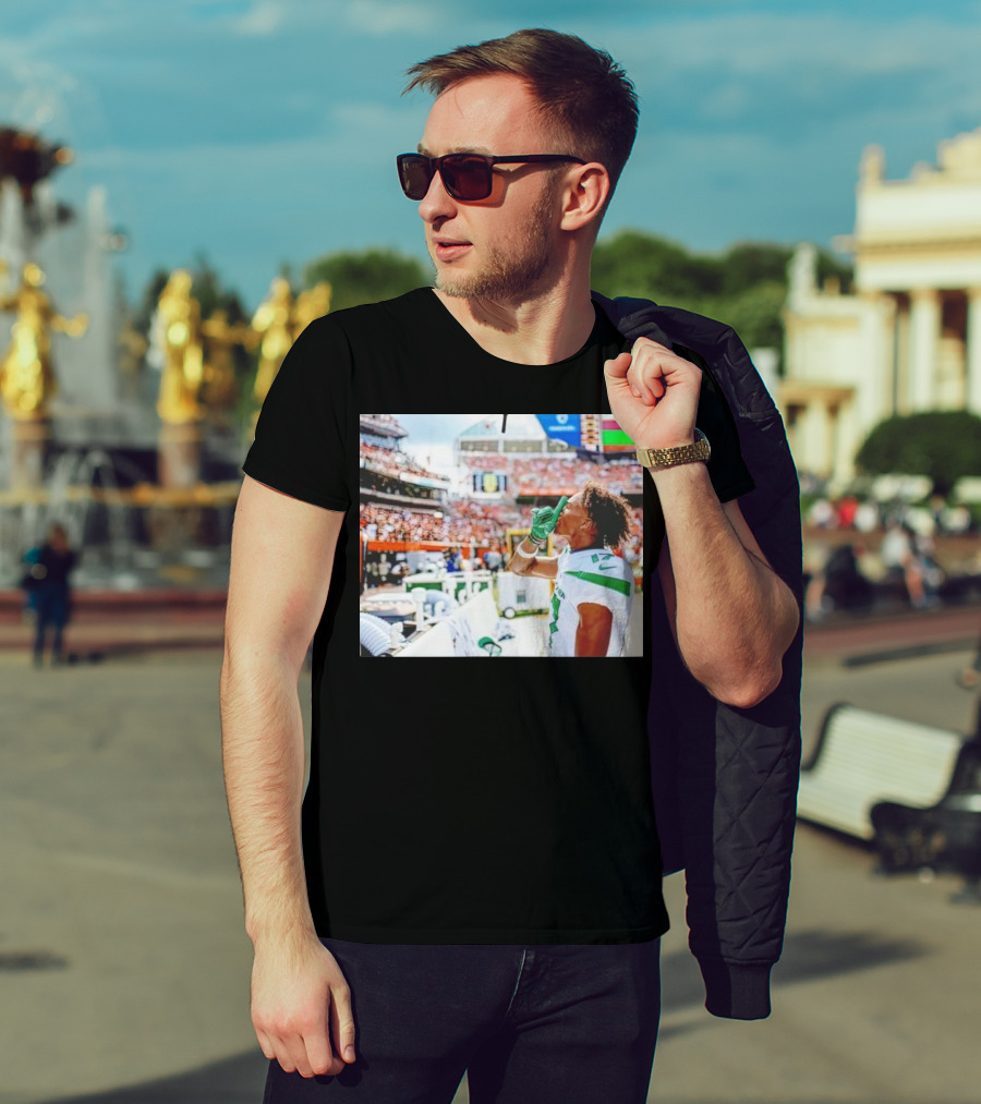 Trending Garrett Wilson Shhh Football Silence T-Shirt