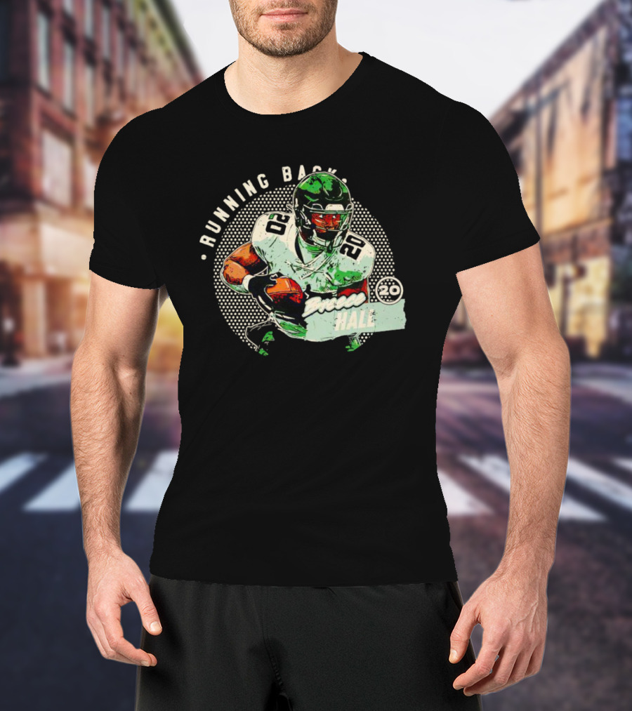 Breece Hall Running Back Number 20 Football T-Shirt