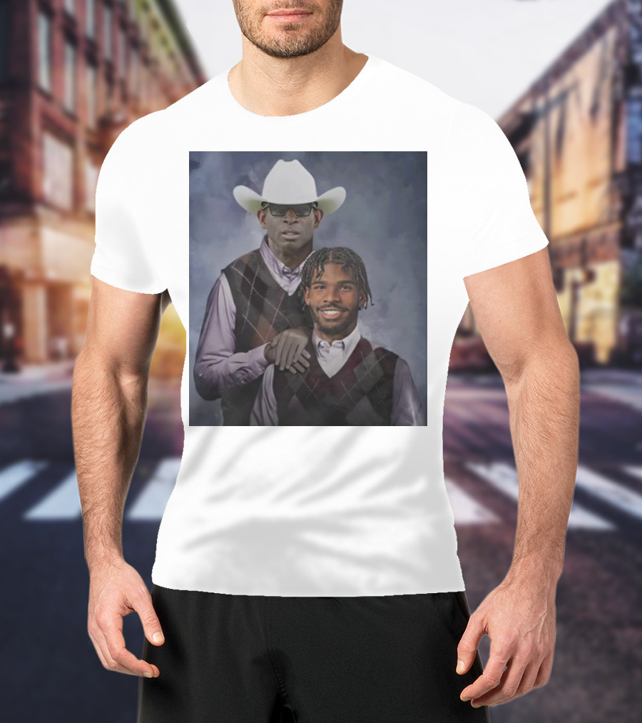 Deion Sanders And Shedeur Sanders Step Brothers Cowpoke T-Shirt