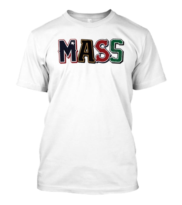 Mass Team Pride Multicolor Lettering T-Shirt