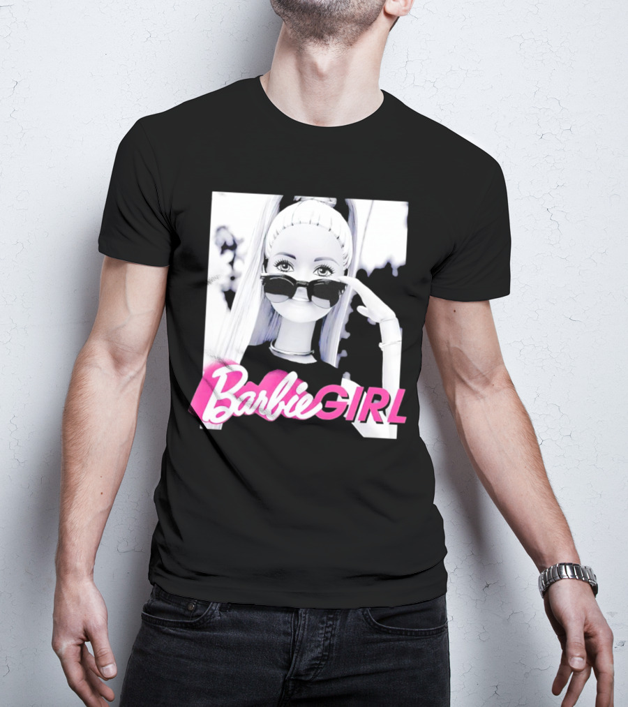 Barbie Girl Sunglasses Doll Iconic Fashion T-Shirt