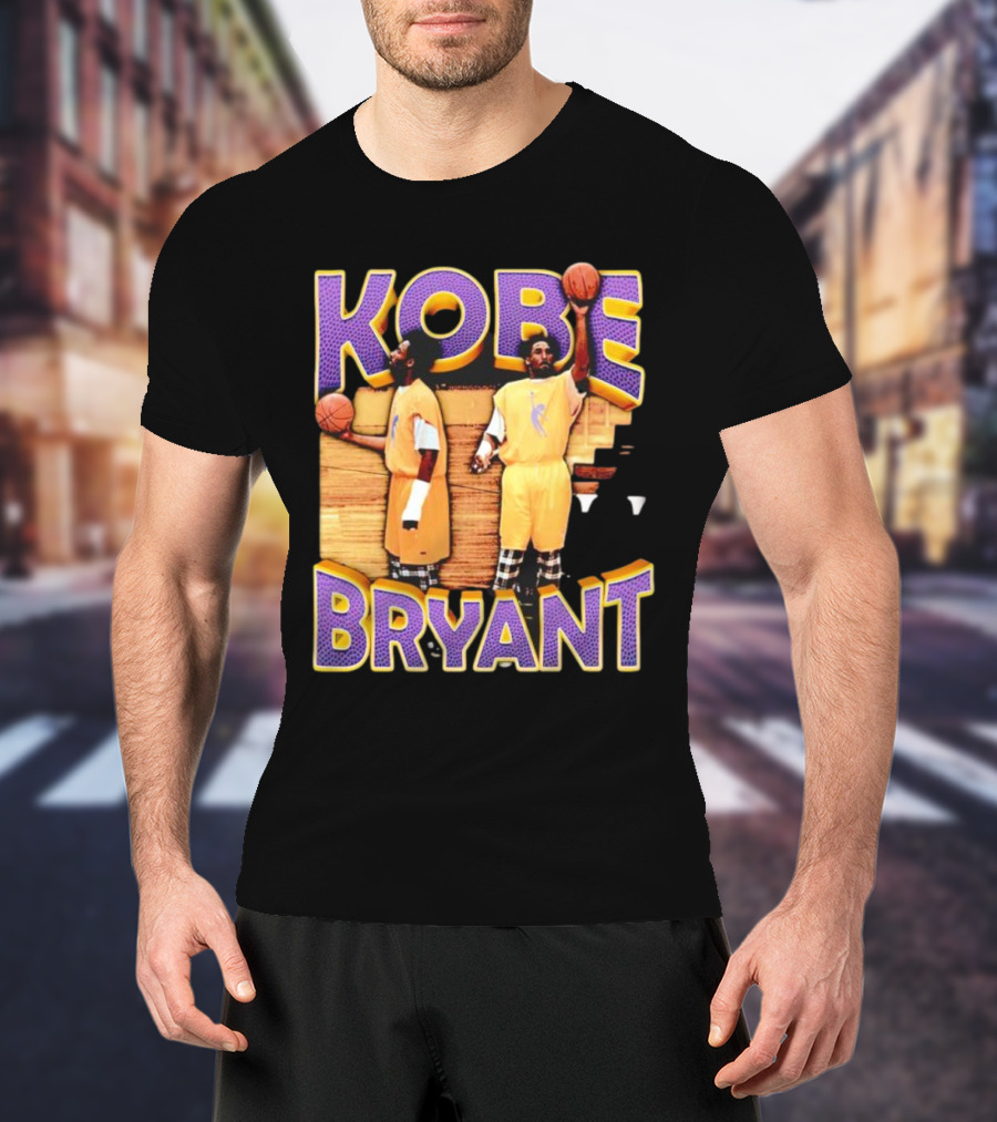 Kobe Bryant Basketball Dual Pose Dreams Matching Set T-Shirt