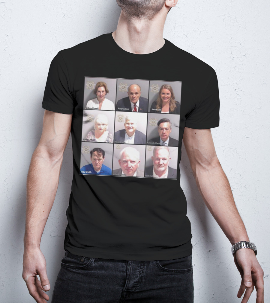 Sidney Powell Rudy Giuliani Jenna Ellis Mugshots T-Shirt