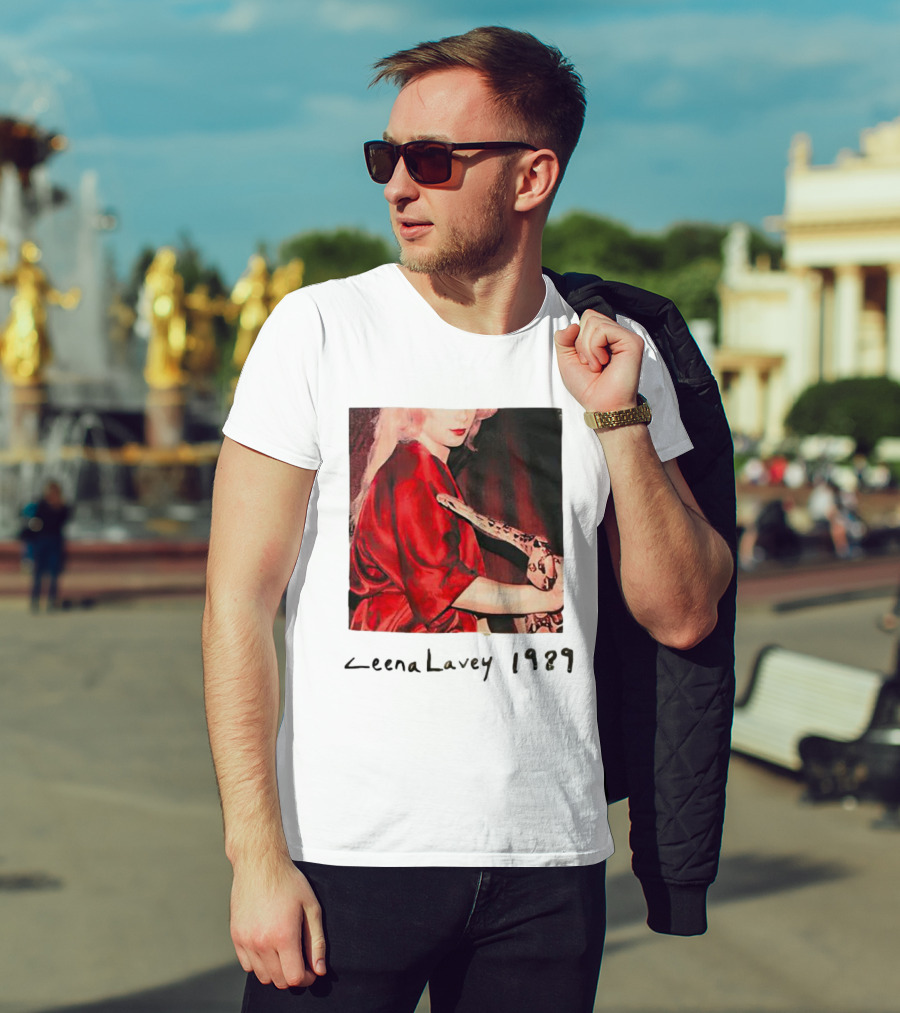 Zeena Lavey 1989 Red Robe Snake T-Shirt