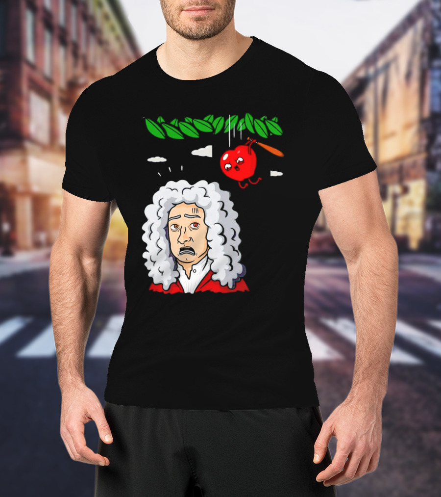 Extreme Gravity Apple Falling On Newton T-Shirt