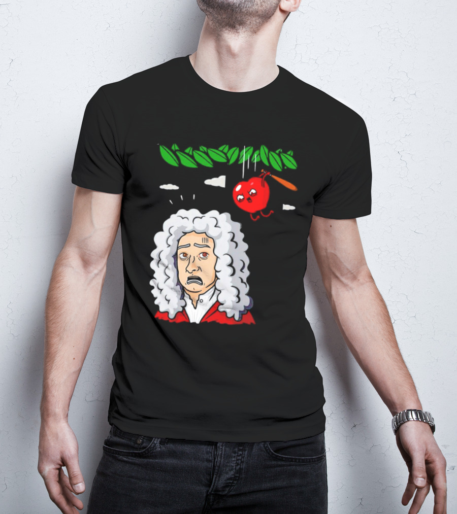Extreme Gravity Apple Falling On Newton T-Shirt