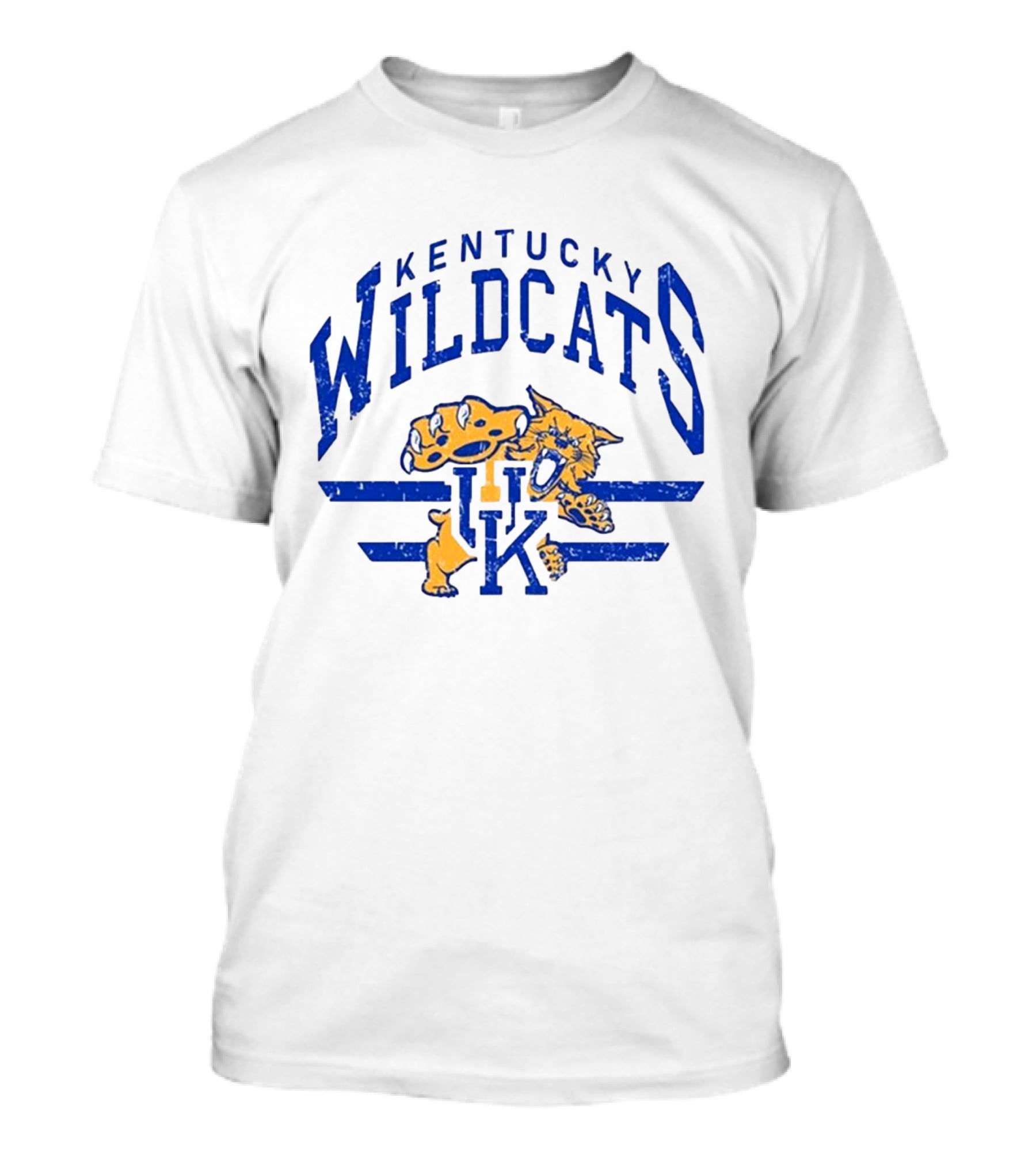 Kentucky Wildcats Vintage UK Logo Retro Wildcat T-Shirt