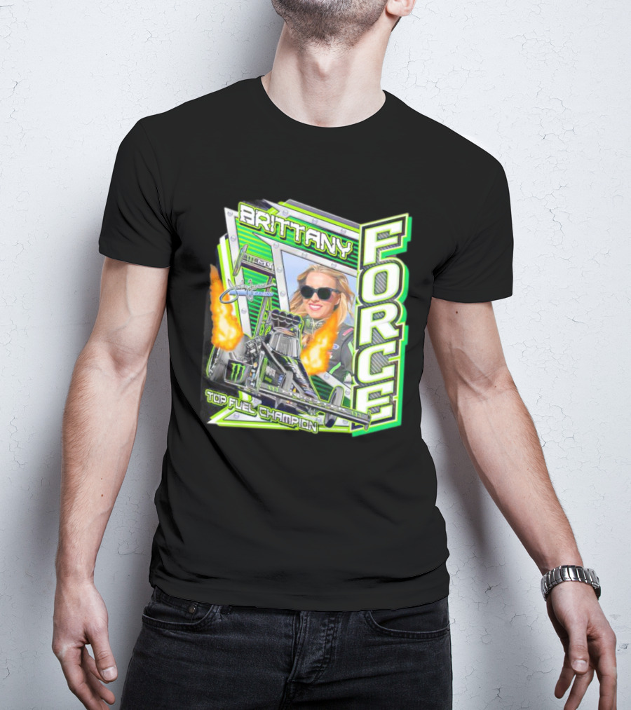 Brittany Force Top Fuel Champion Signature Racing T-Shirt