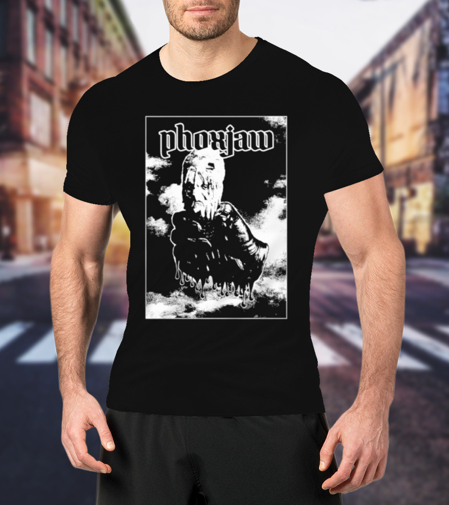 Phoxjaw Dripping Ice Cream Skull T-Shirt