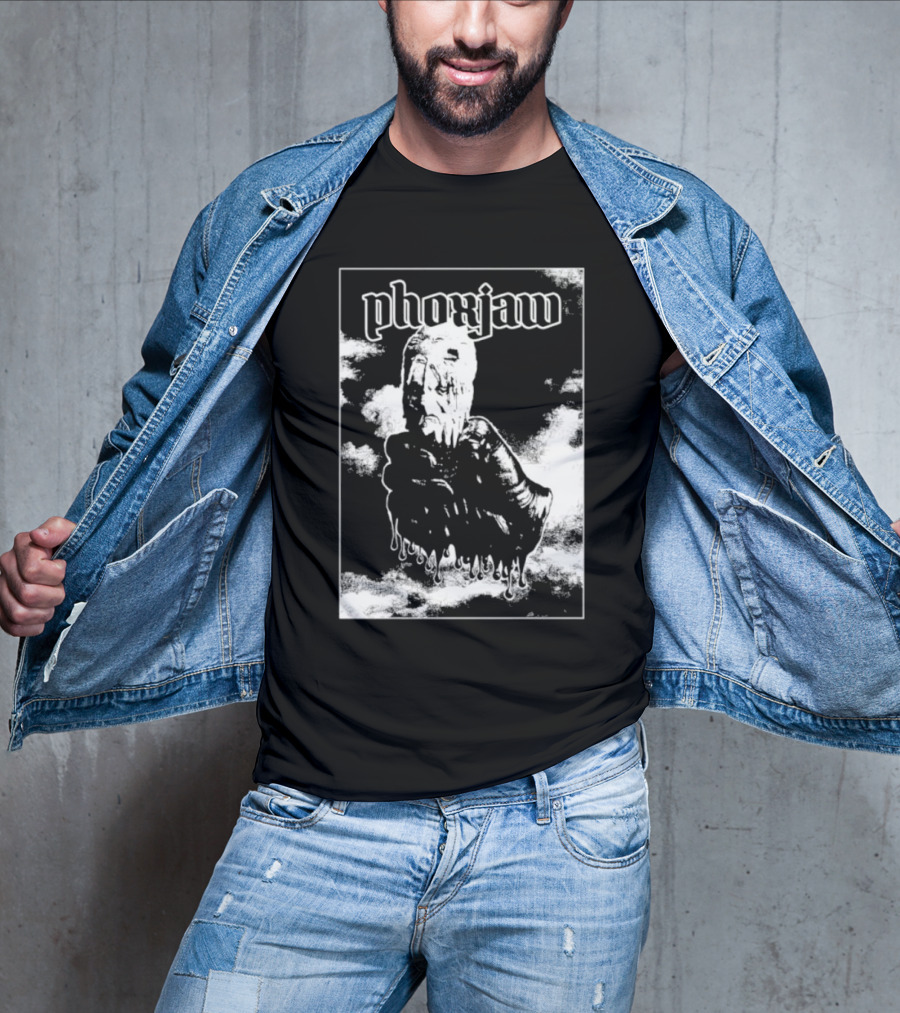 Phoxjaw Dripping Ice Cream Skull T-Shirt