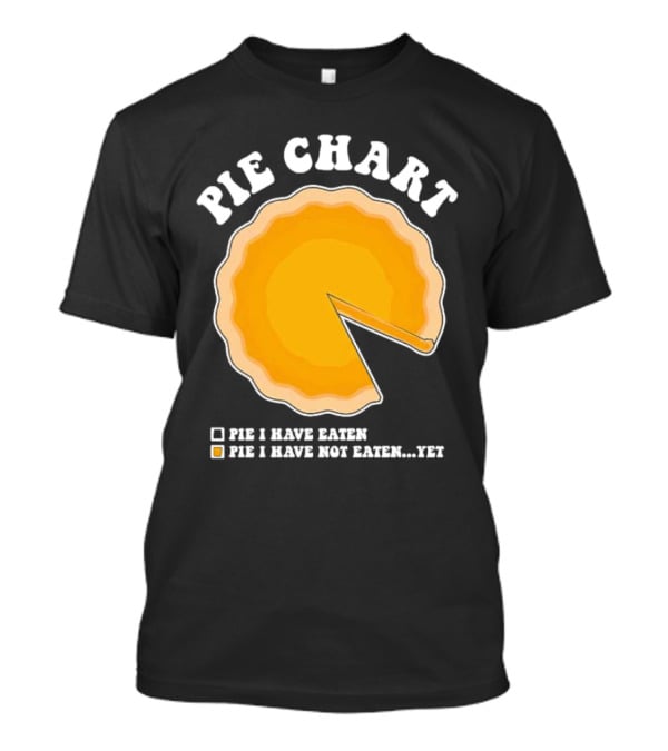 Pie Chart Humorous Pie I Have Not Eaten Yet T-Shirt