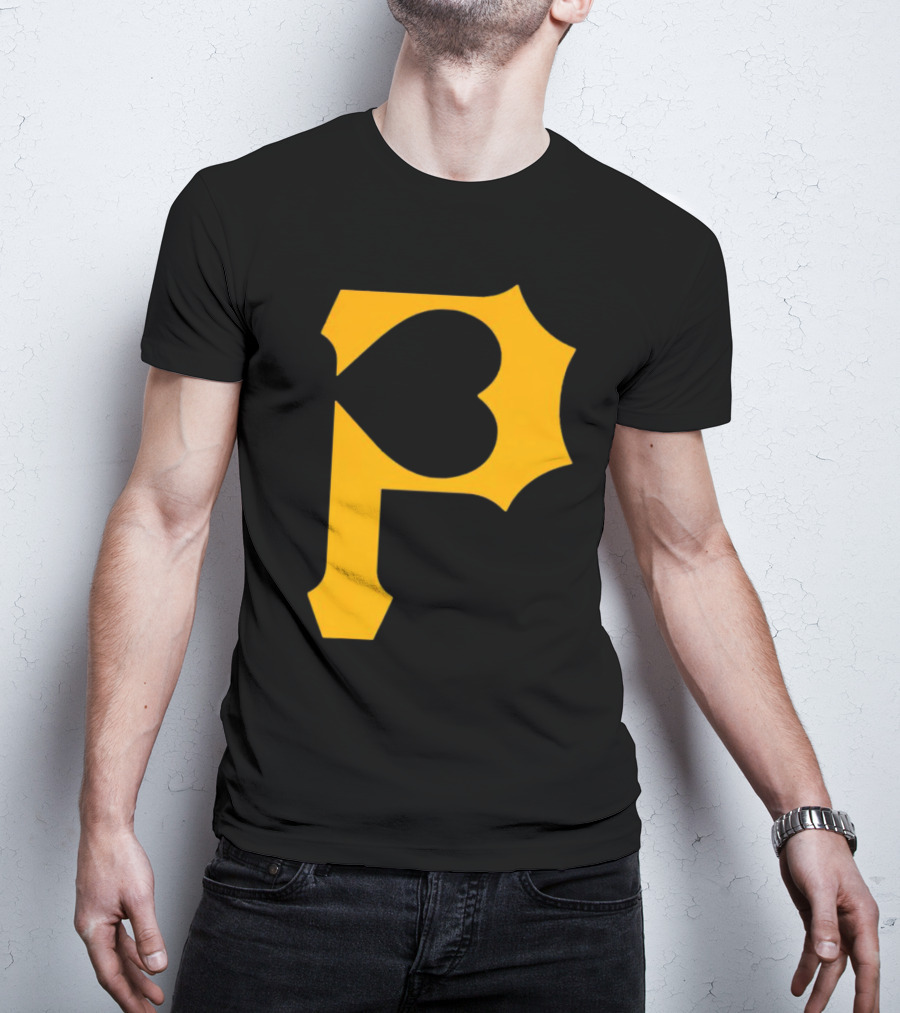 Heart Of Pittsburgh Pirates 'P' T-Shirt
