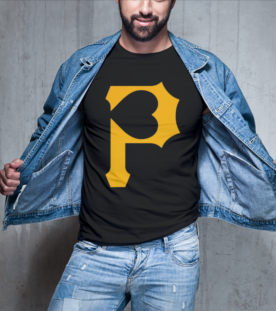 Heart Of Pittsburgh Pirates 'P' T-Shirt