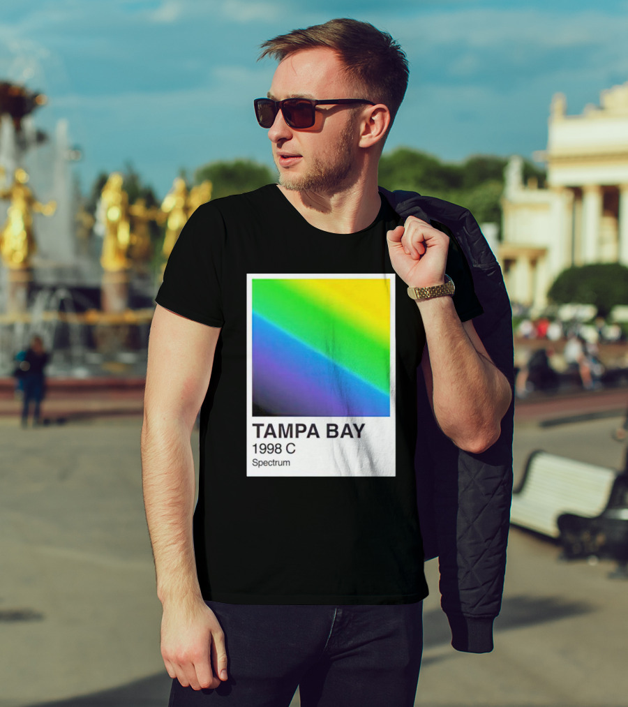 Tampa Bay 1998 C Spectrum Rainbow Gradient T-Shirt