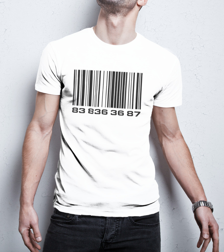 VTMNTS Barcode 838363687 T-Shirt