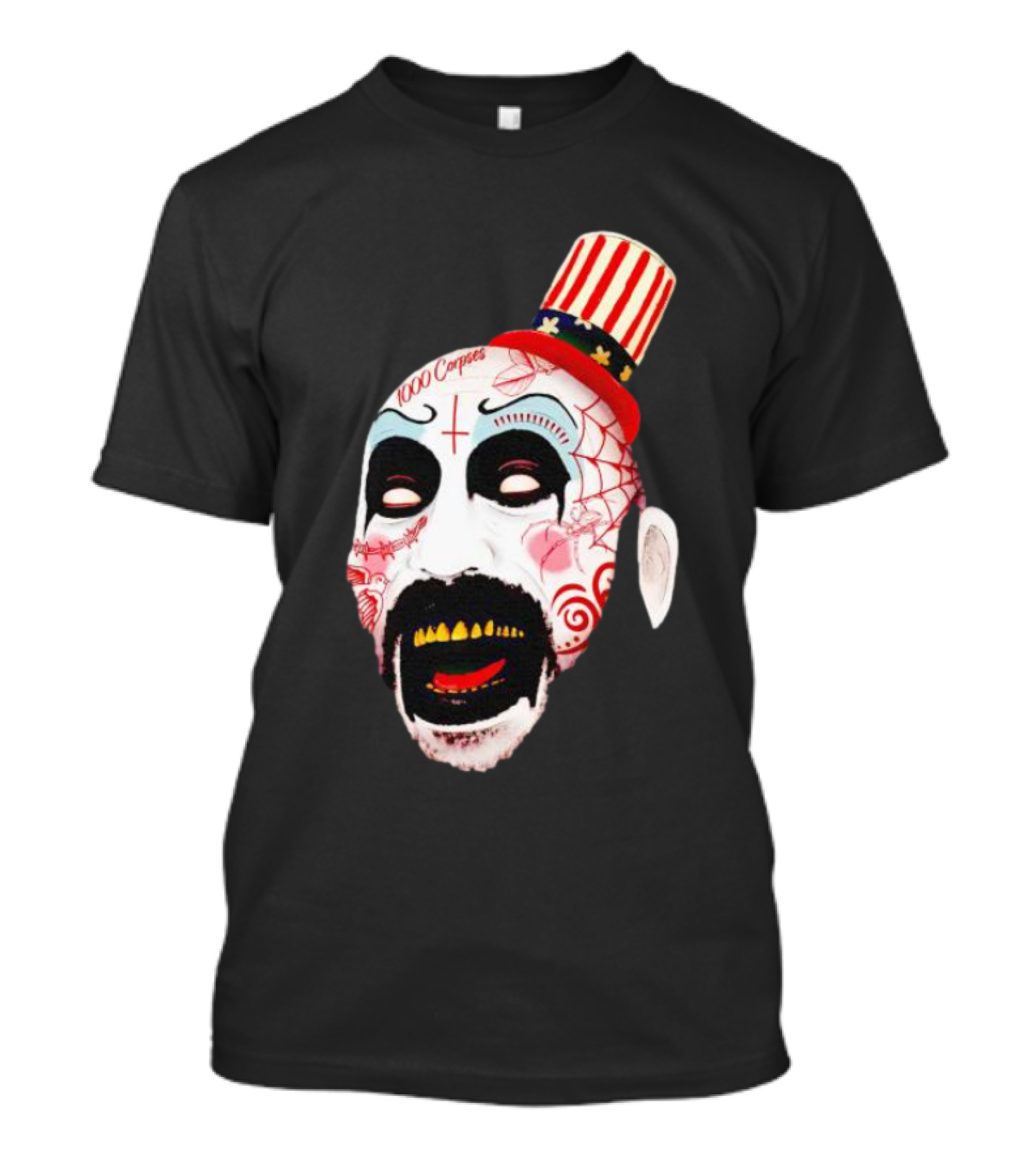 Captain Spaulding House Of 1000 Corpses Tattoo Image T-Shirt