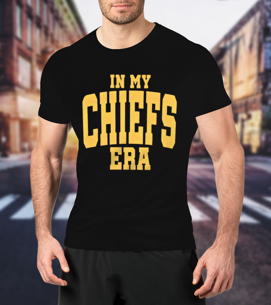 In My Chiefs Era Kansas City Football Fandom T-Shirt
