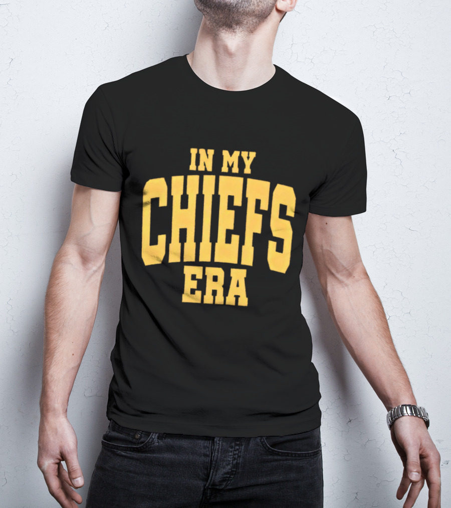 In My Chiefs Era Kansas City Football Fandom T-Shirt