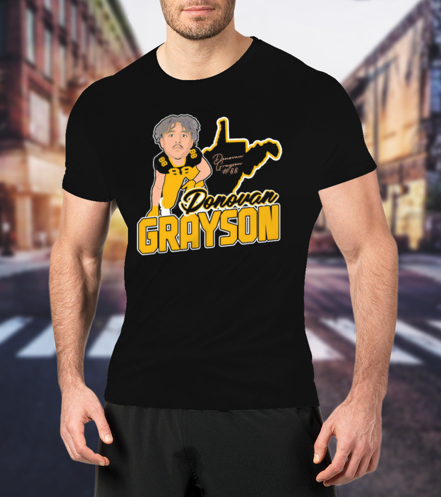 Donovan Grayson Caricature #88 Signature T-Shirt