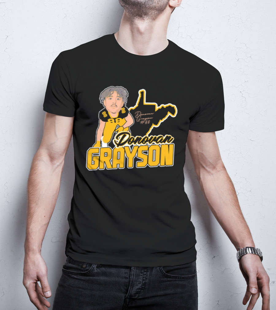 Donovan Grayson Caricature #88 Signature T-Shirt
