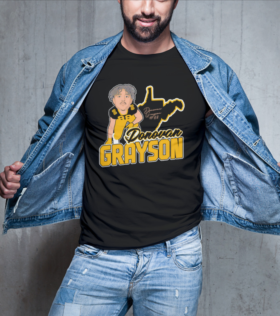 Donovan Grayson Caricature #88 Signature T-Shirt