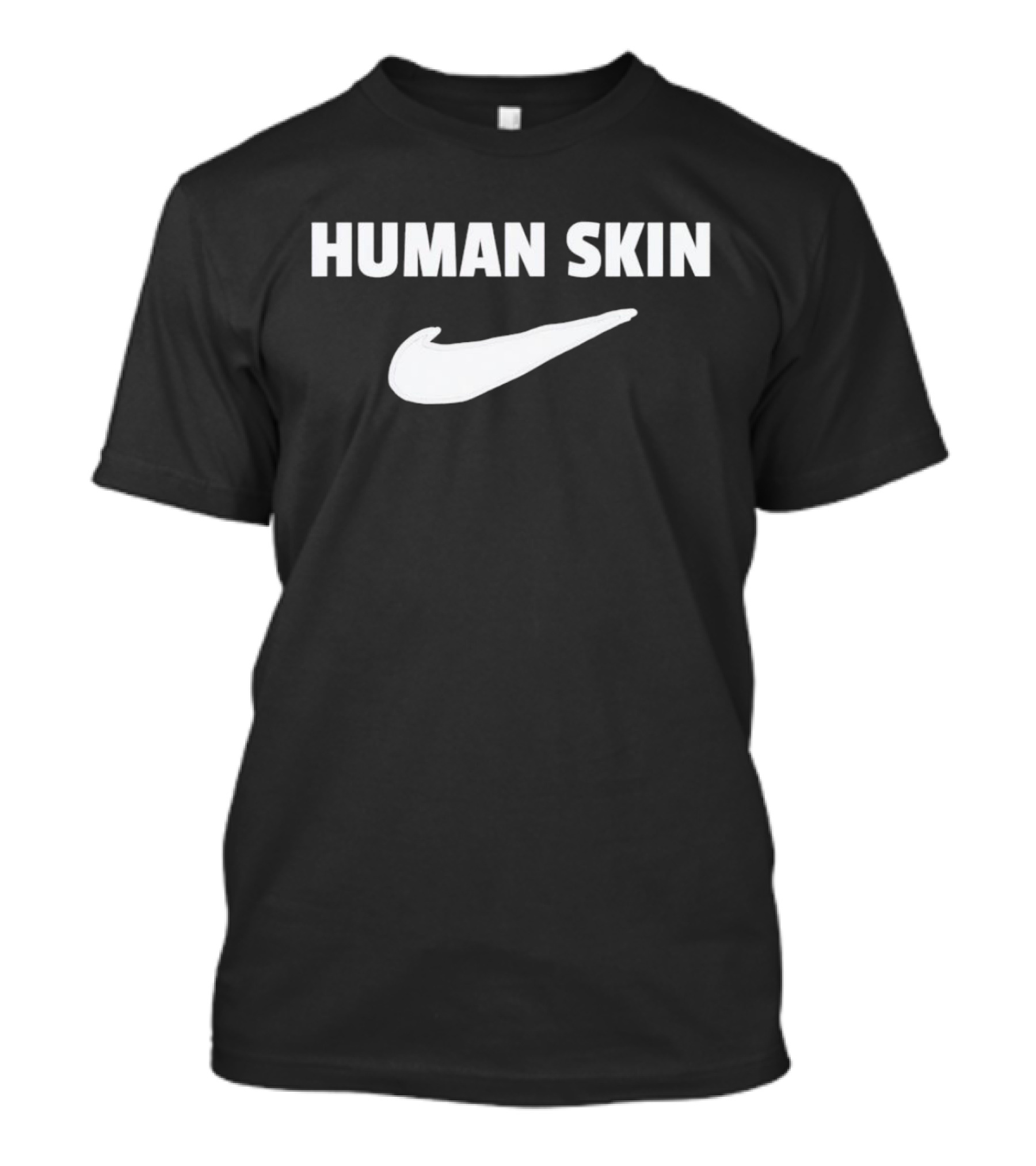 Human Skin Swoosh T-Shirt