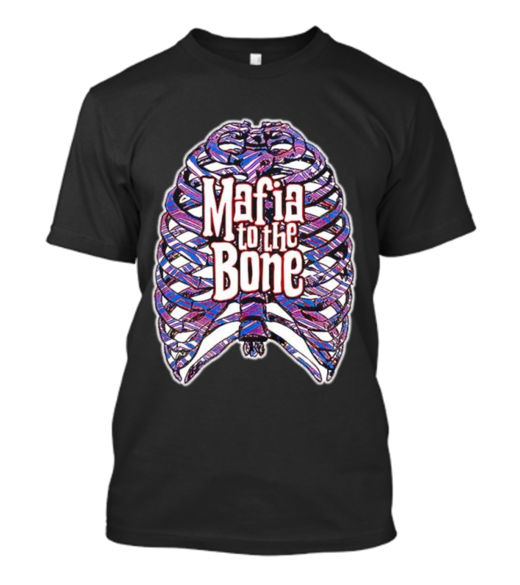 Mafia To The Bone Ribcage T-Shirt