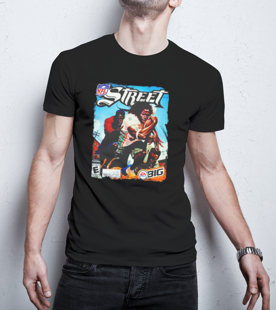 NFL Street EA Sports Big PlayStation 2 Game Cover T-Shirt