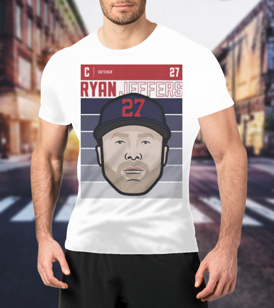Ryan Jeffers C Catcher 27 Minnesota Twins T-Shirt