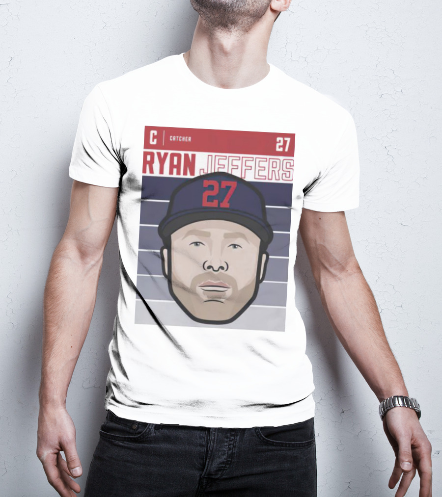 Ryan Jeffers C Catcher 27 Minnesota Twins T-Shirt