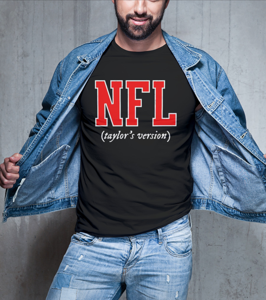 NFL Taylor’s Version Play On Classic Sports And Music Themes T-Shirt